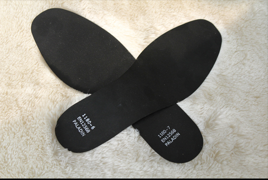 Sisipan midsole logam bersertifikat en iso untuk model sepatu keselamatan industri pertambangan p1515