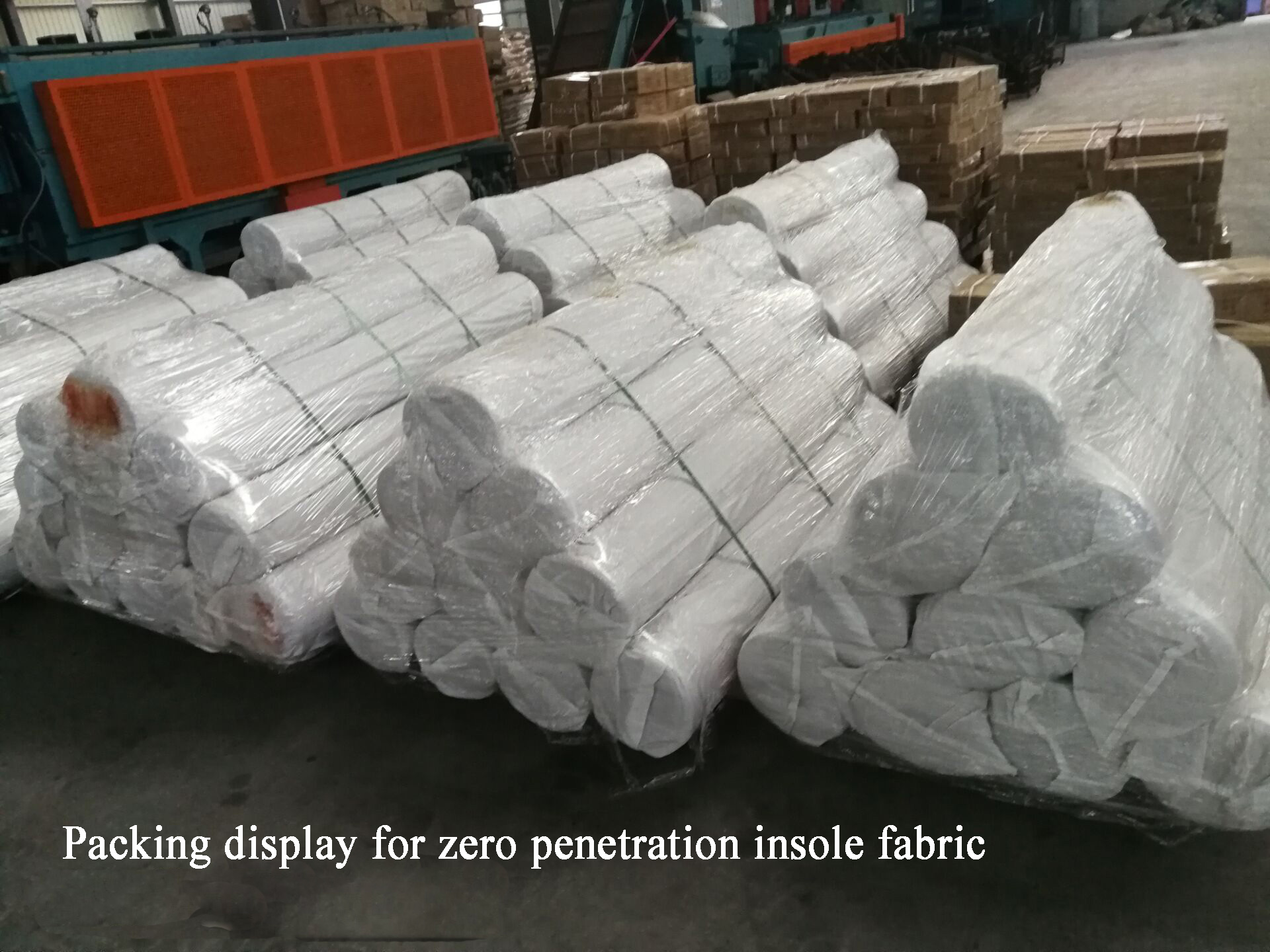 Anti Penetrasi Anti Tusukan Kain Insole Fleksibel Untuk Kaki Kaki Pengaman EN22568 Standar