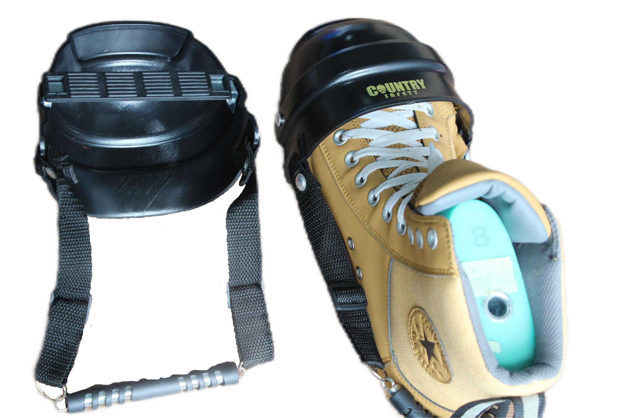 Penutup sepatu pengaman untuk pengunjung composoite foot guard 